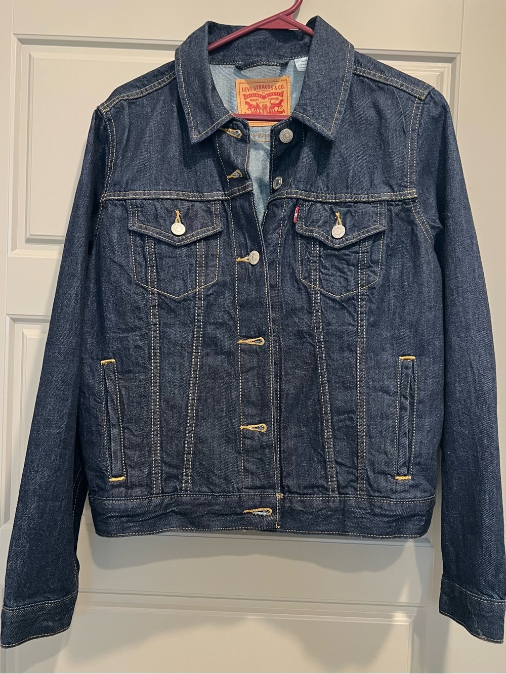 Levi's Dark Denim Trucker Jacket from 2006